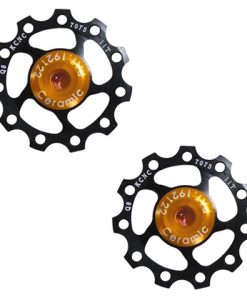《数量限定SALE》KCNC　セラミックジョッキーホイール11T 2個セット ブラック