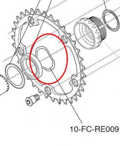 カンパニョーロ　FC-RE009 crinkle thrust washer