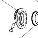 CAMPAGNOLO　HB-ZO015 front hub adjusting sleeve