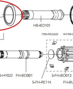 CAMPAGNOLO　HB-ZO002 Cup for Front/Rear Wheel Hubs