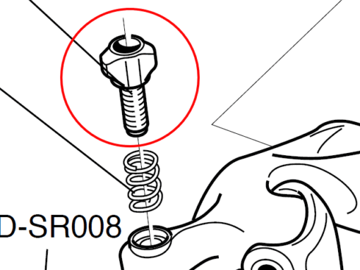 Campagnolo　リアメカケーブルアジャスター RD-DA004