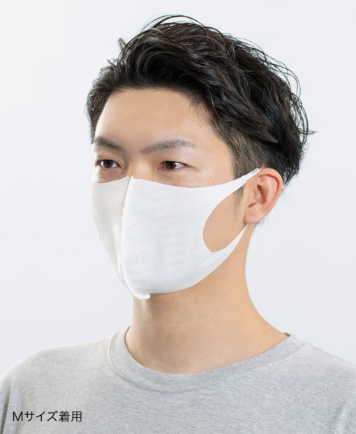 FREEZETECH　氷撃エチケットマスク ホワイト Mサイズ 1枚入り - 画像 (3)