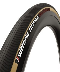 VITTORIA　CORSA チューブラー グラフェン2.0 ブラック×パラ（スキン）サイド