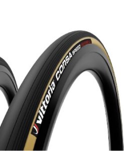 VITTORIA　CORSA 【SPEED】チューブラー グラフェン2.0 ブラック×パラ（スキン）サイド