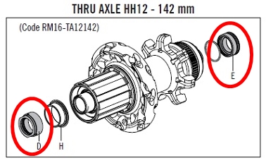 CAMPAGNOLO　RM16-TA12142　Option kit