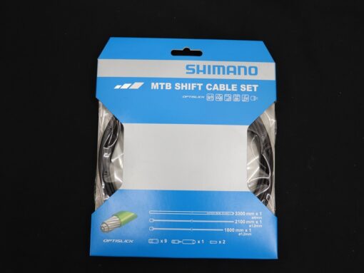 SHIMANO　MTB シフトケーブルセット(OPTISLICK)　ブラック