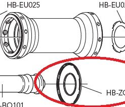 CAMPAGNOLO (カンパニョーロ) HB-ZO001 Cup for Front Wheel Hubs