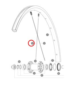 MAVIC スチールスポーク 297mm (V4163801)　1本